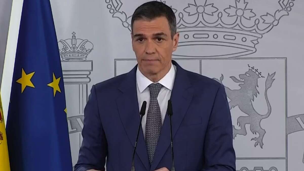 La comparecencia de Pedro Sánchez