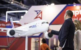 Prototipo del modelo A350F de Airbus.