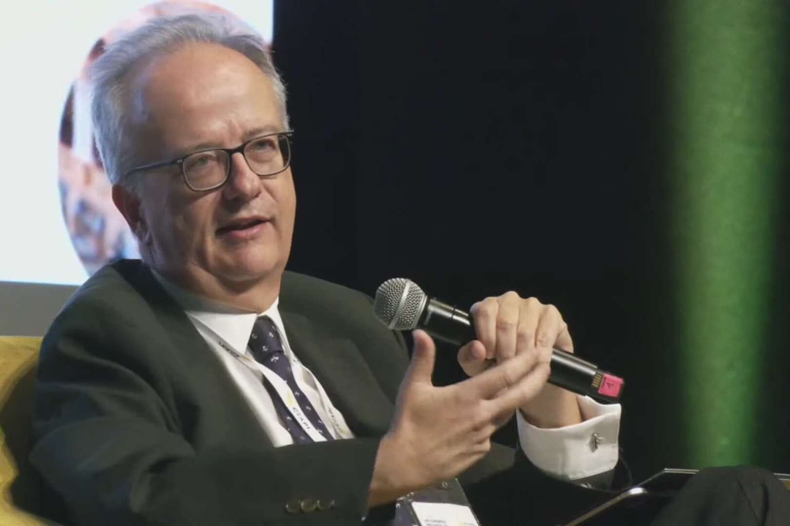 Simón Pedro Barceló, copresidente de Barceló Hotel Group, durante su intervención en el VIII Congreso Iberoamericano CEAPI.