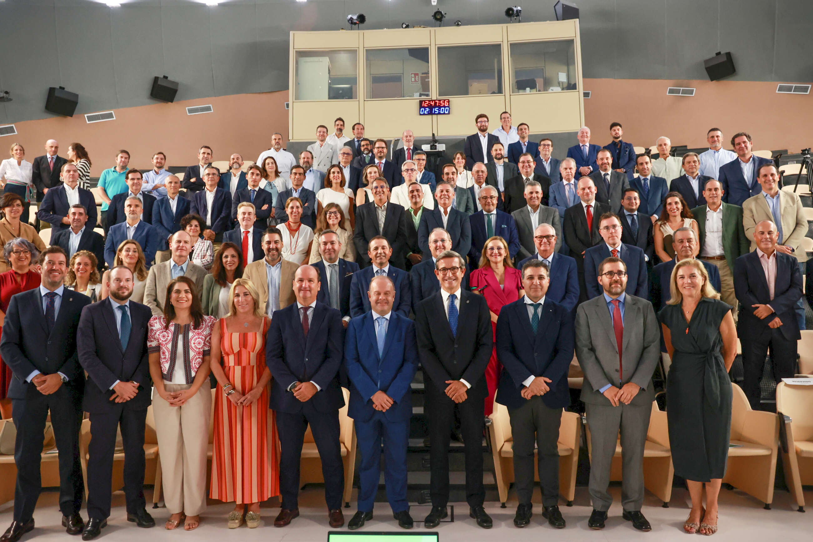 Representantes de la gran industria de Andalucía. Rocío Ruz / Europa Press