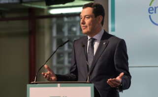 El presidente de la Junta de Andalucía, Juanma Moreno. Foto. Junta de Andalucía.