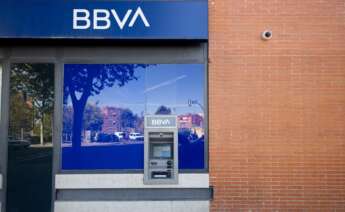 Una sucursal de BBVA en Madrid