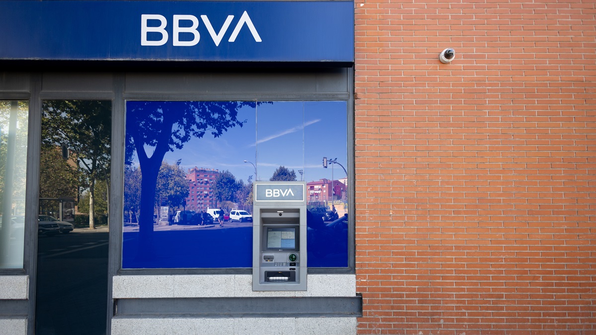 Una sucursal de BBVA en Madrid