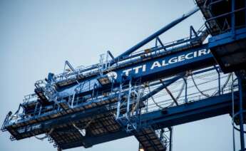 Terminal de Total Terminal International en el Puerto de Algeciras.