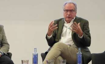 Juan Iturri, CEO de Iturri, durante el foro ‘Avanzando en la incertidumbre’ de Cesur y el Observatorio Económico de Andalucía.