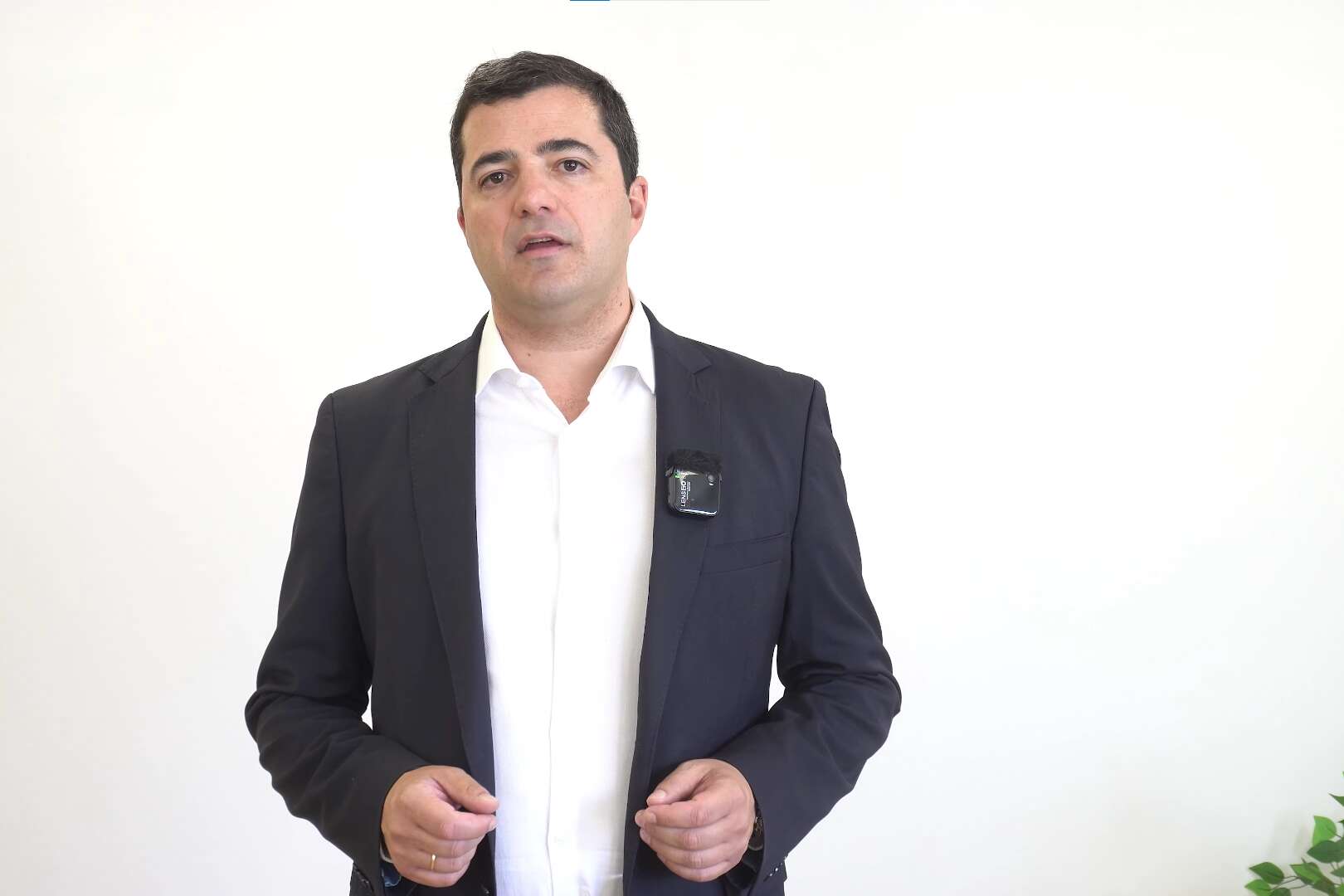 Ignacio Salcedo, CEO de Greening, durante la presentación de resultados del primer trimestre de 2025.