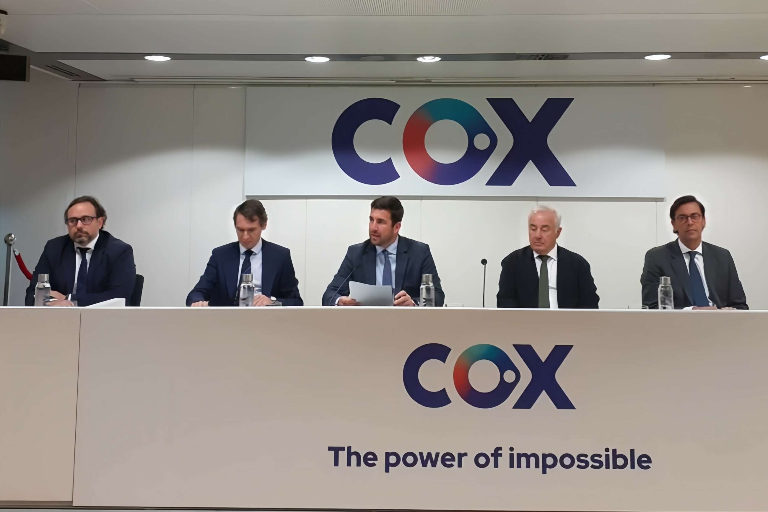 Dámaso Quintana, presidente de Cunext Copper y consejero dominical de Cox, durante una junta de accionistas.