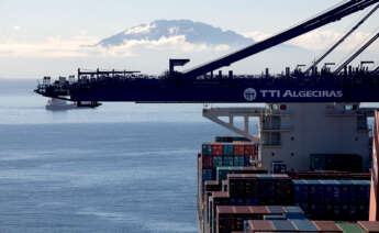 Terminal de Total Terminal International en el Puerto de Algeciras.