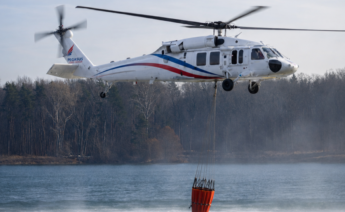 Helicóptero bombardero de Pegasus Aero Group.