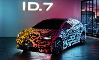 Volkswagen ID.7, presentado en el CES de Las Vegas.