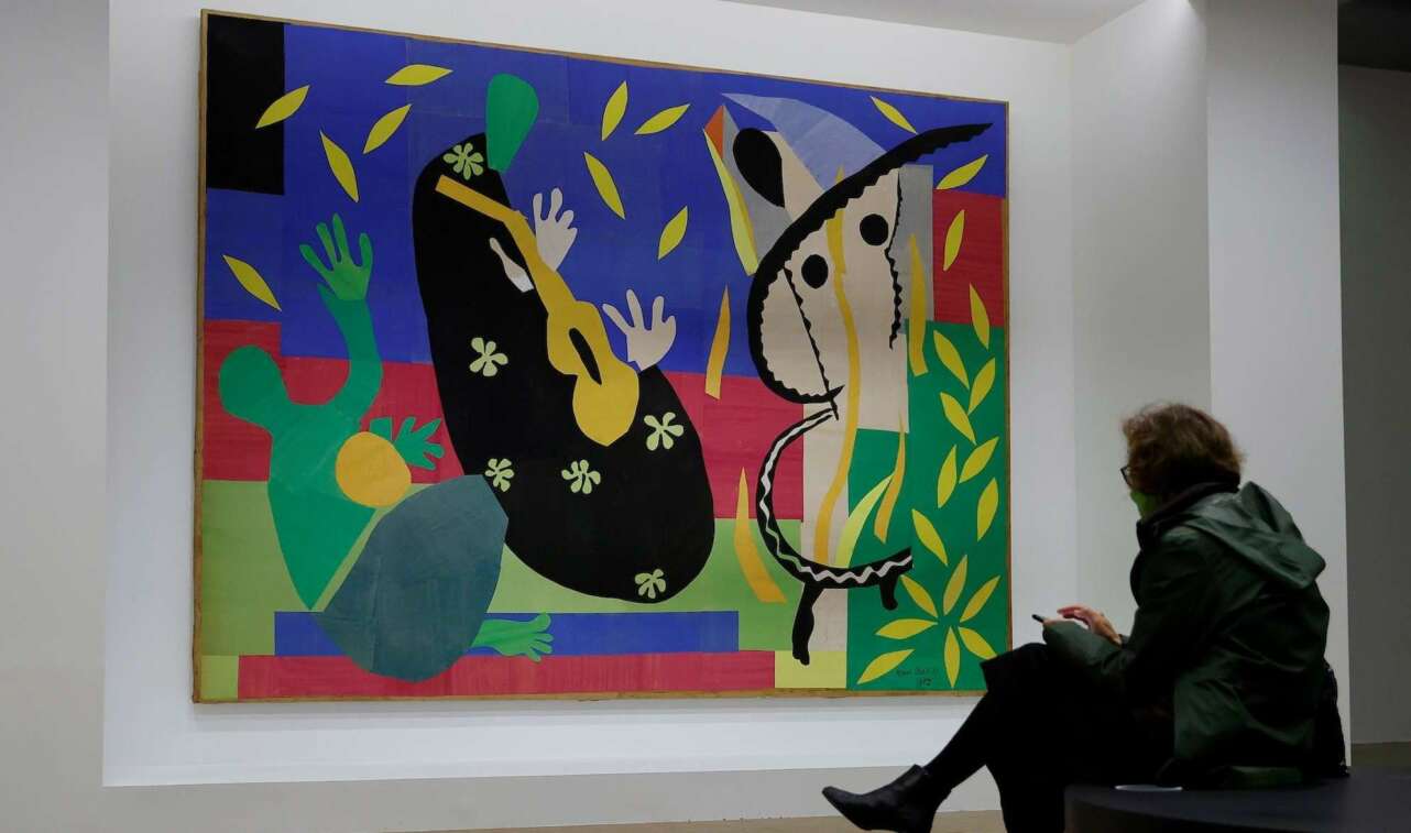 Retrospectiva de Matisse en el Centro Pompidou. Fot Exposición Matisse en el Pompidou de París. Foto Ian Langsdon EFE EPA.