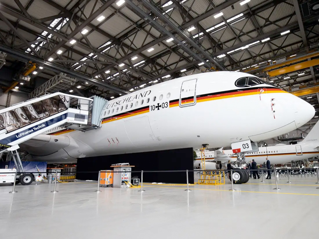 El avión presidencial de Alemania 3