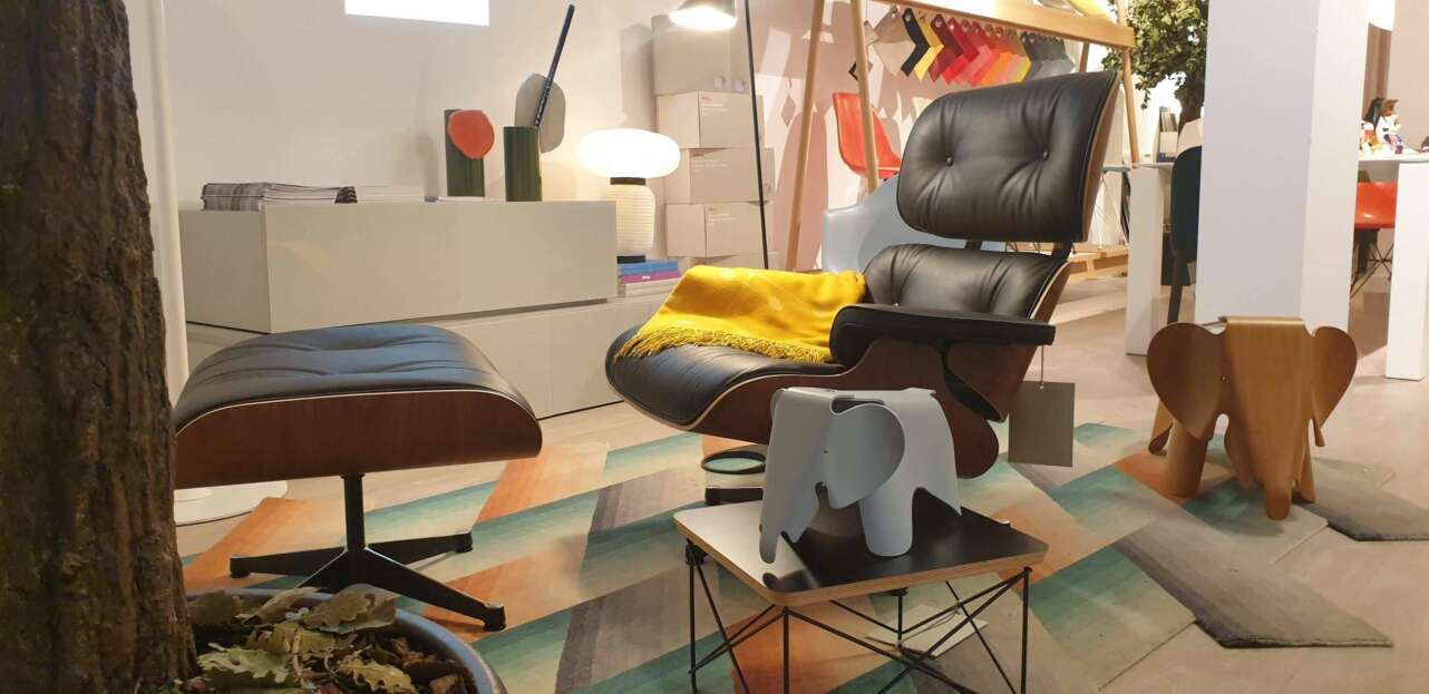 Exposición Eames y Vitra. Foto Doos Interiorismo.