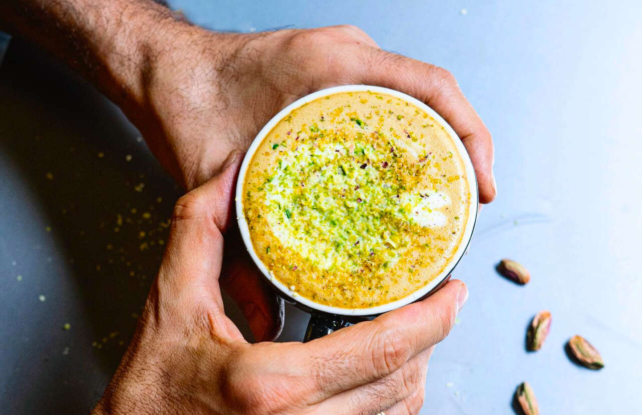 Café de Pistacho. Foto: Naji Specialty Coffee.