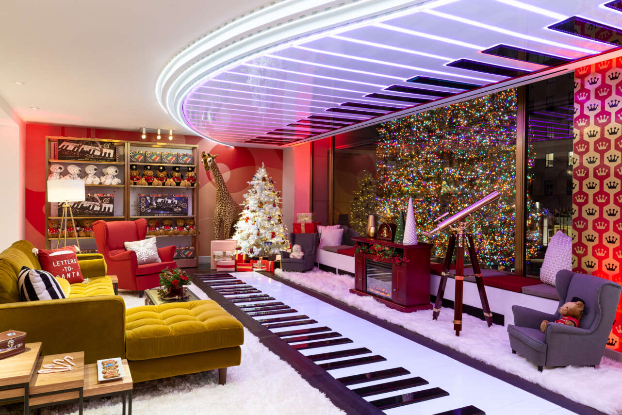 El piano donde se puede imitar el baile de Tom Hanks. Foto Airbnb