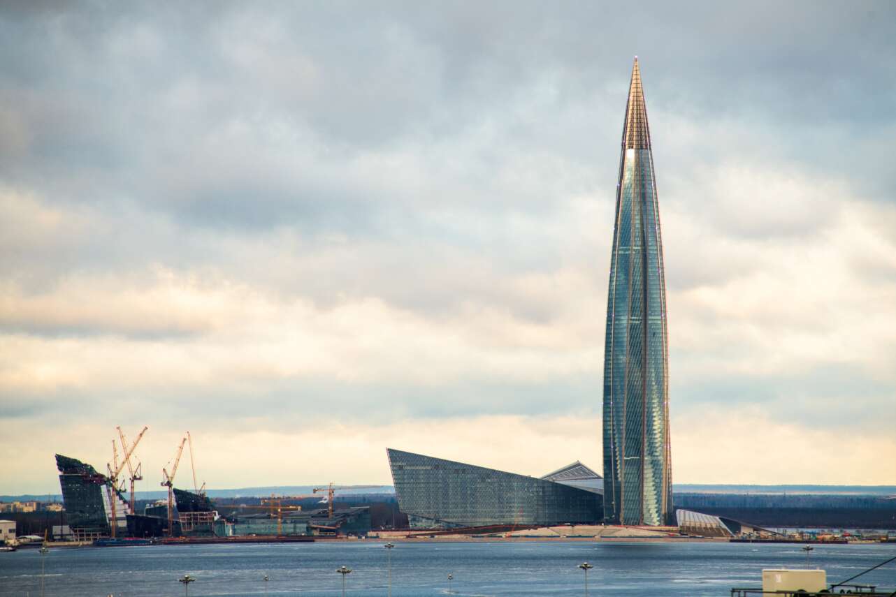 Lakhta Center en San Petersburgo, Rusia. Foto: Getty Images.