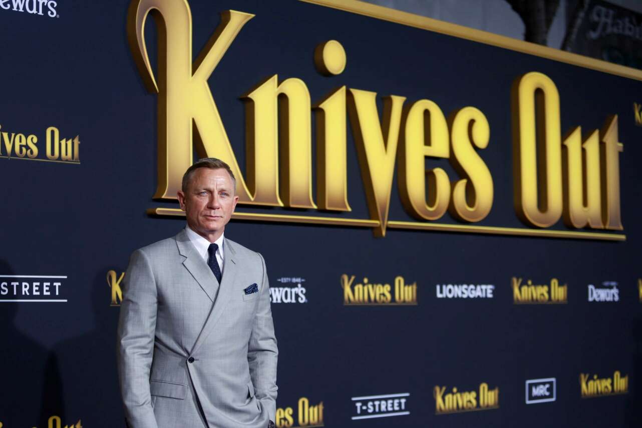 Daniel Craig en la presentación de 'Knives Out' en Los Angeles. Foto Ringo Chiu-EFE