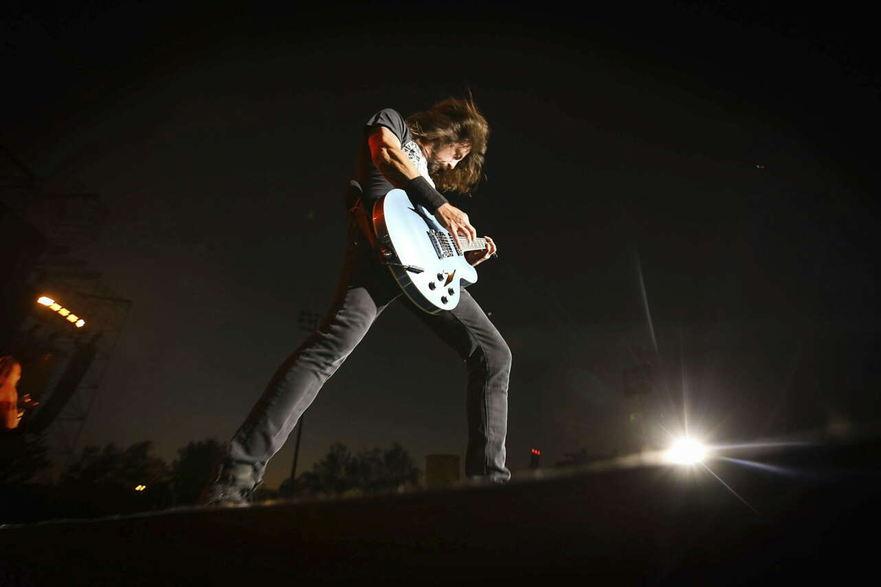 Grohl lleva más de 30 años al frente de los Foo Fighters. Foto Natalia Espina - EFE