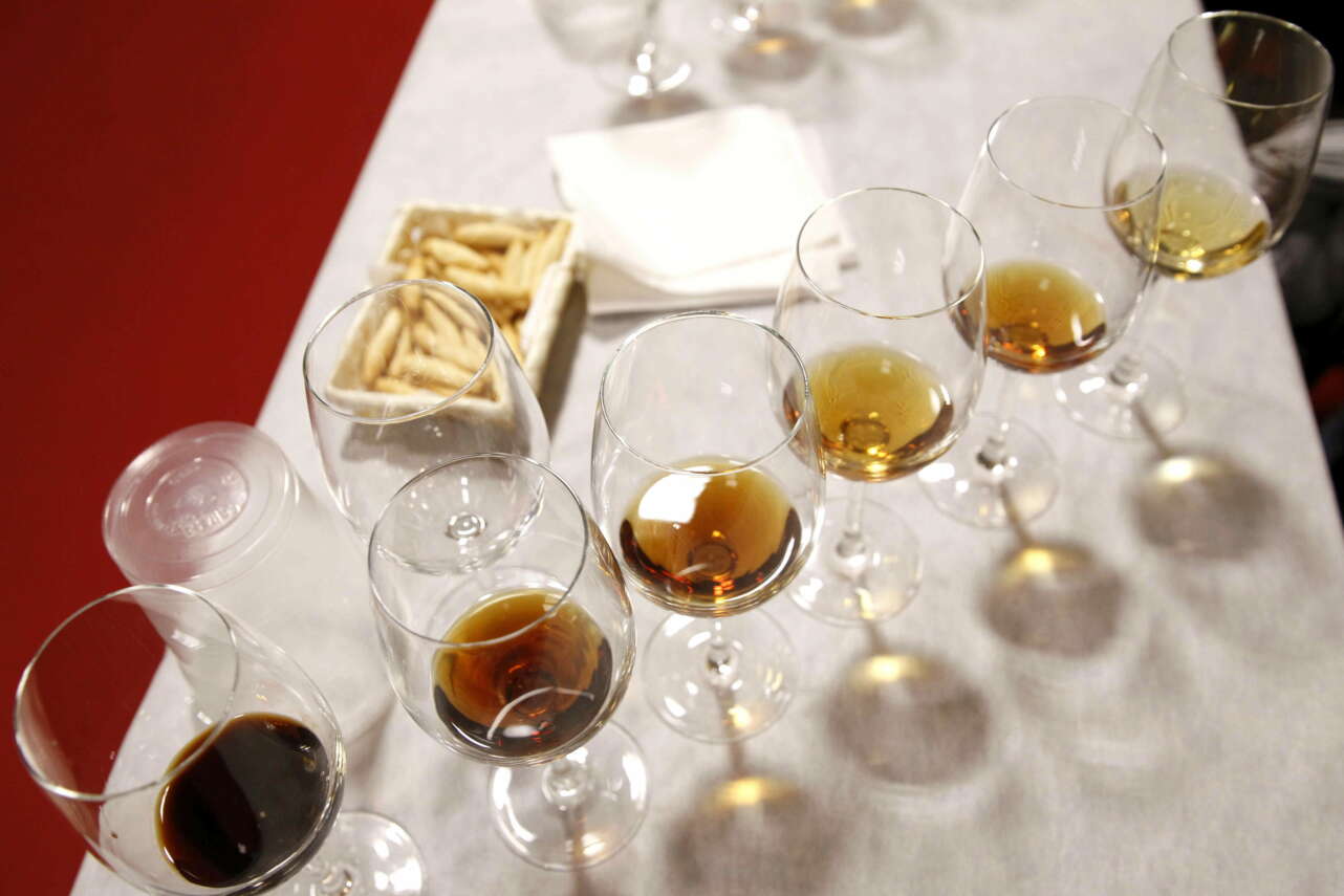Diferentes variedades de vino de Jerez. Foto J.J. Guillén - EFE