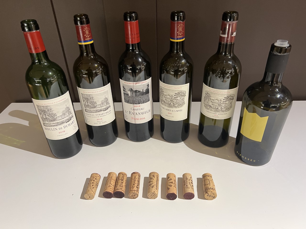 Vinos de Château Lafite-Rothschild. Foto: Jordi Català.