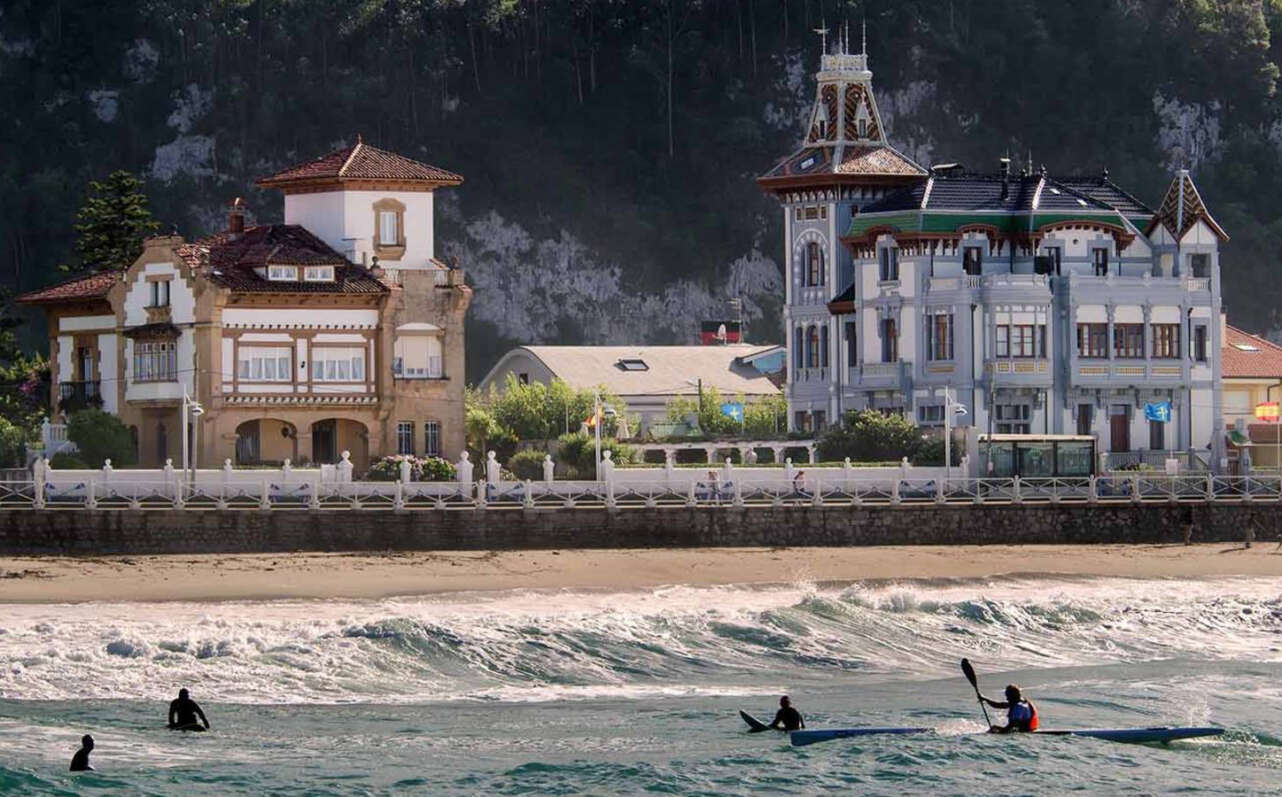 Playa de Ribadesella.
