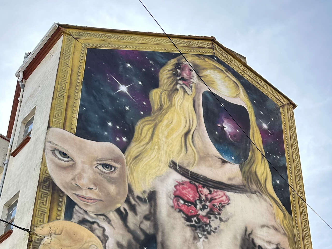 Mural de Las Meninas en el barrio de Canido (Ferrol)