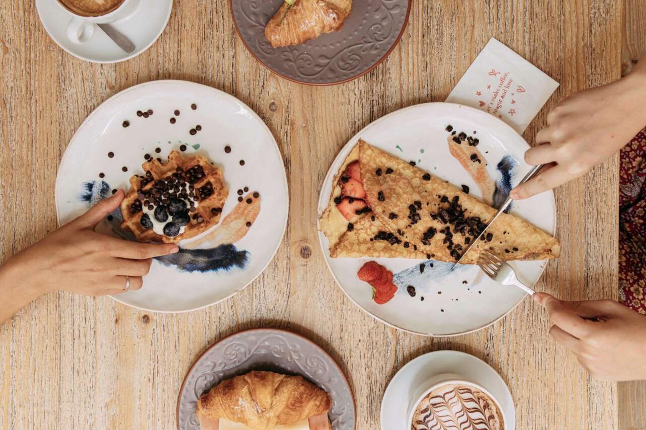 Desayunos en Julieta Coffee, Málaga.