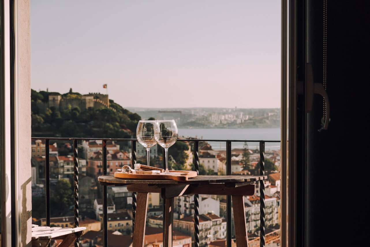 Lisboa desde un mirador