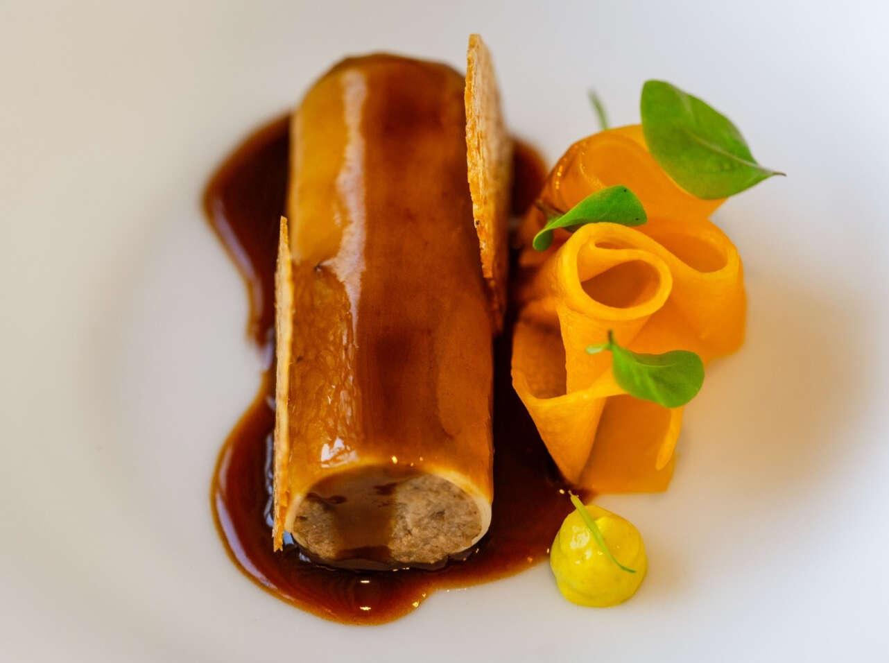 Plato restaurante Mantúa (Jerez)