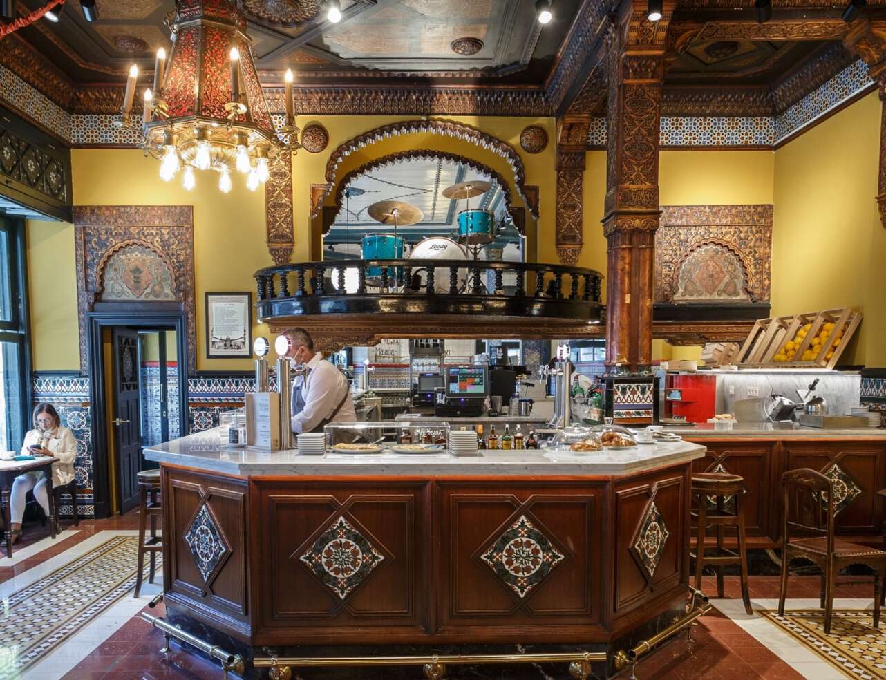Café Iruña en Bilbao