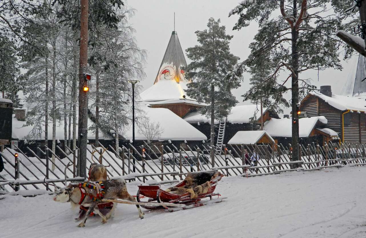 La casa de Papá Noel en Rovaniemi